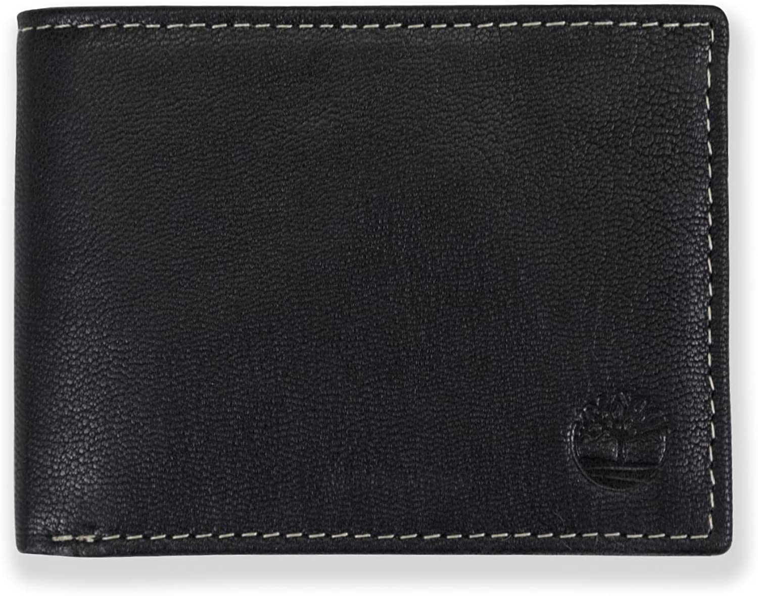 Timberland Men's Leather RFID Blocking Passcase Security Wallet
