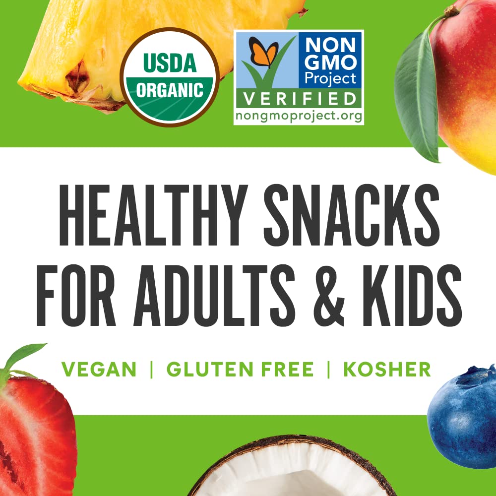 Noka Superfood Fruit Smoothie Pouches, Super Berry with Immune Support, Healthy Snacks with Flax Seed, Elderberry and Plant Protein, Vegan and Gluten Free, Organic Squeeze Pouch, 4.22 oz, 6 Count