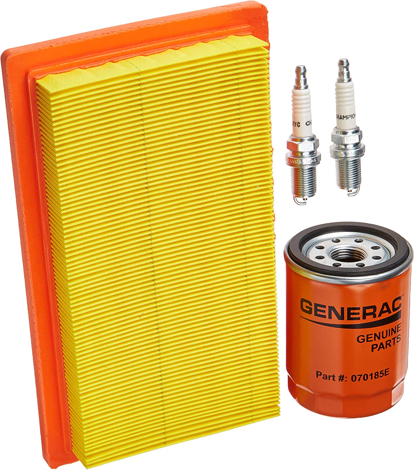 Generac 6485 Scheduled Maintenance Kit for 20kW and 22kW Standby Generators with 999cc Engine , Black
