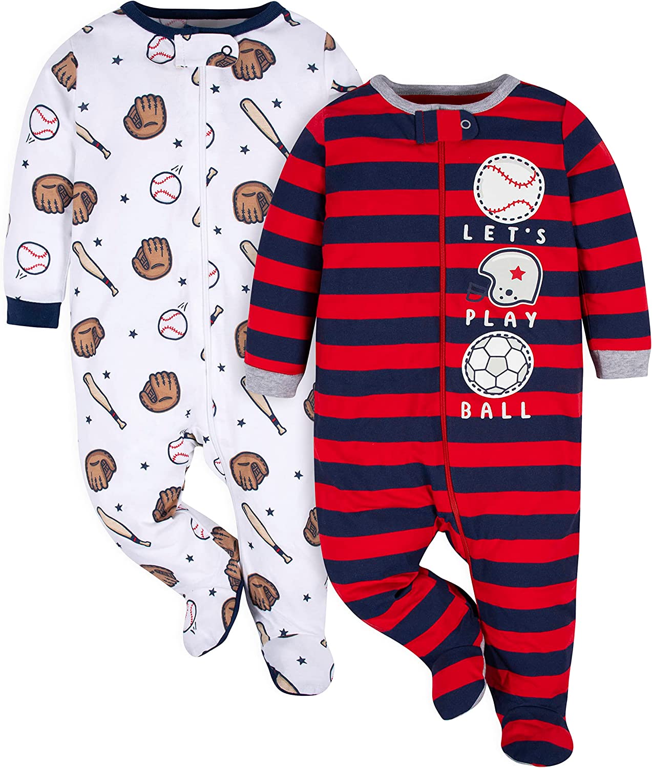 Gerber Baby Boys' 2-Pack Sleep 'N Play