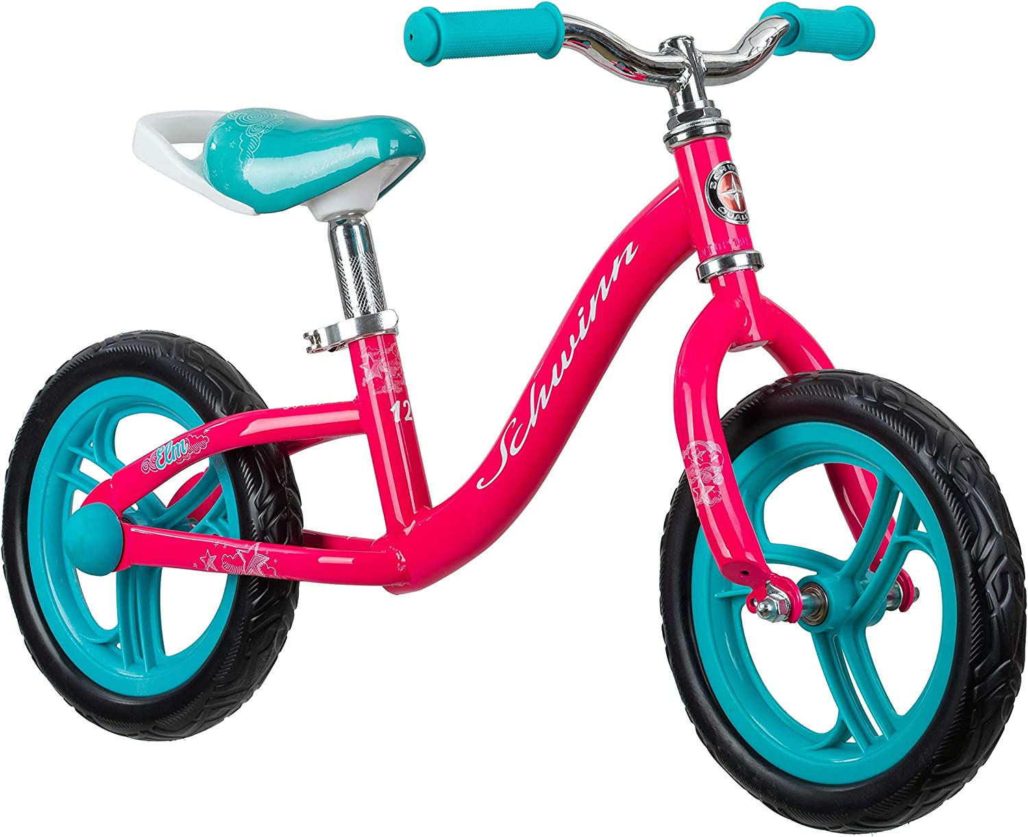 Schwinn Koen & Elm Toddler Balance Bike, 12-Inch Wheels, Kids Ages 1-4 Years Old, Rider Height 28-38-Inches, Training Wheels Not Included