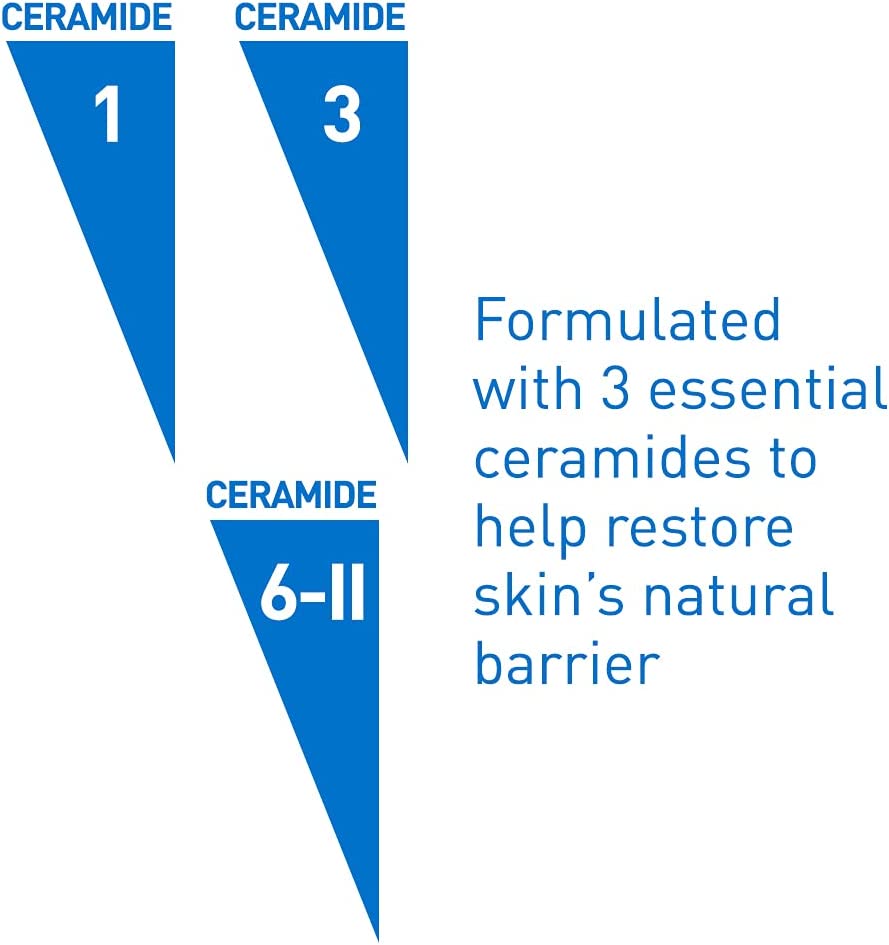 CeraVe Acne Foaming Cream Cleanser | Acne Treatment Face Wash with 4% Benzoyl Peroxide， Hyaluronic Acid， and Niacinamide | Cream to Foam Formula | Fragrance Free &amp; Non Comedogenic | 5 Oz