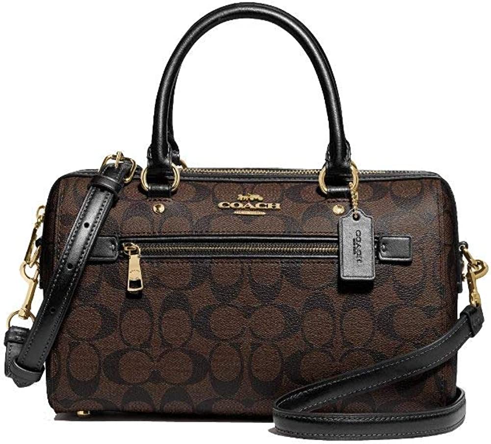 Coach Rowan Satchel In Signature Canvas