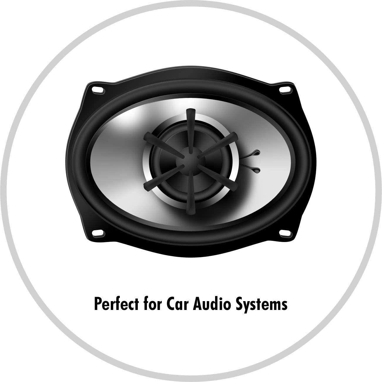 InstallGear 14 Gauge Speaker Wire Cable (100 Foot) - 14 AWG Speaker Wire True Spec and Soft Touch Cable - Red/Black (Great Use for Car Speakers Stereos， Home Theater Speakers， Surround Sound， Radio)