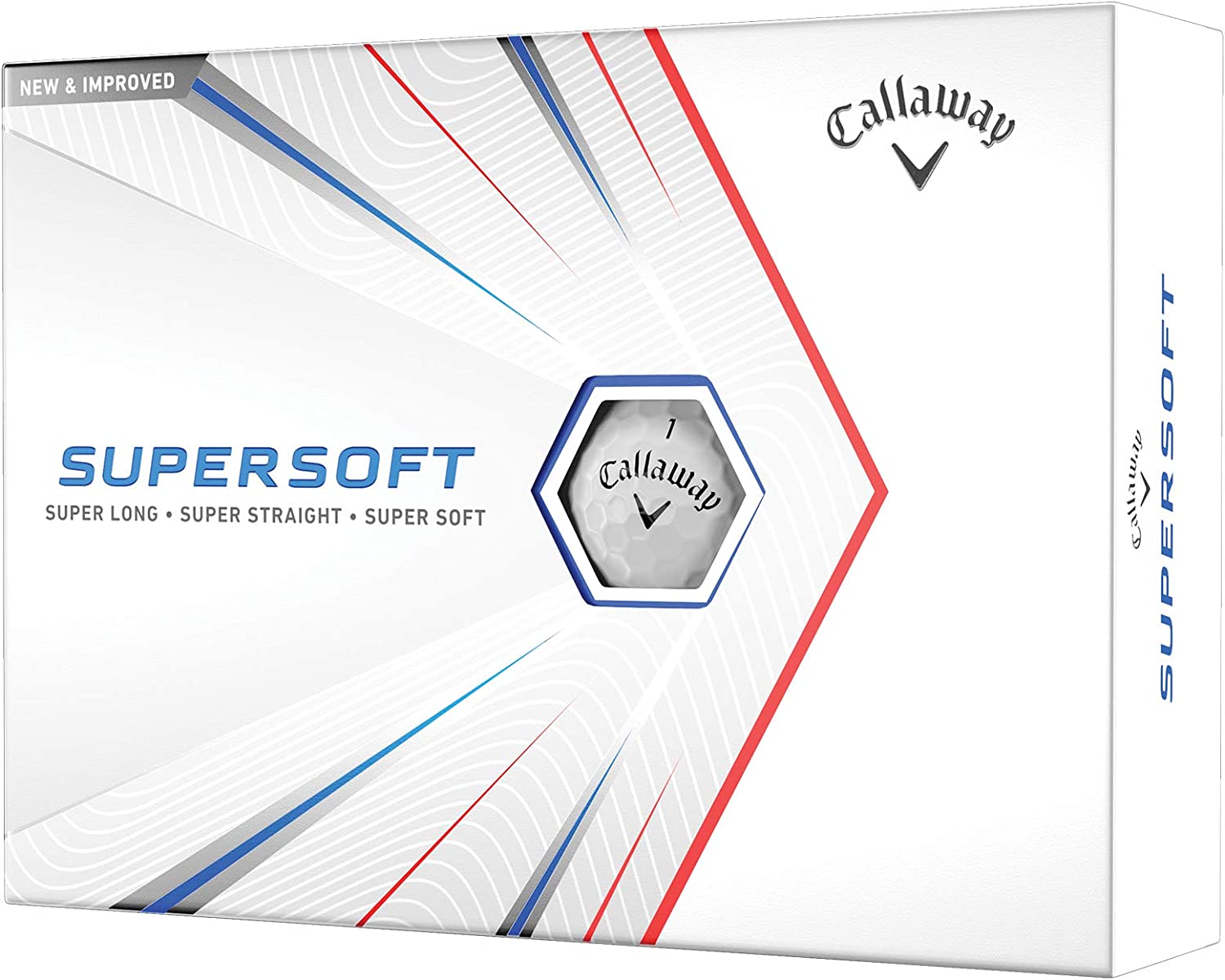 Callaway Supersoft Golf Balls 12B PK