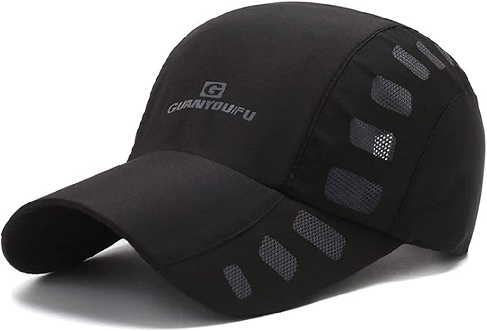 Croogo Quick Dry Running Hat Cooling Mesh Baseball Cap Unstructured Outdoor Sports Hat Cap Lightweight Summer Sun Cap