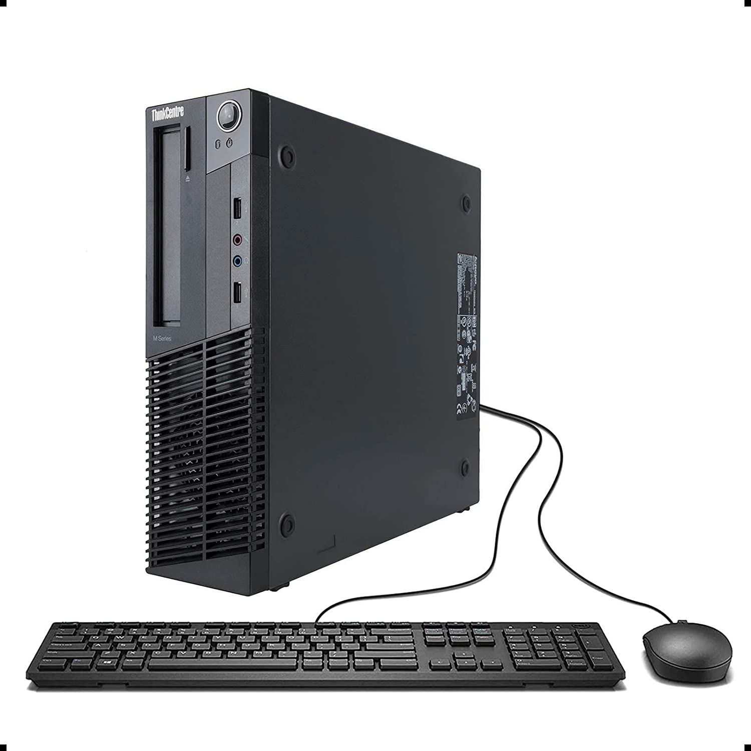 lenovo ThinkCentre M92p High Performance Small Factor Form Business Desktop Computer, Intel Core i5-3470 3.2GHz, 8GB DDR3 RAM, 500GB HDD, DVD, Windows 10 Professional (Renewed)