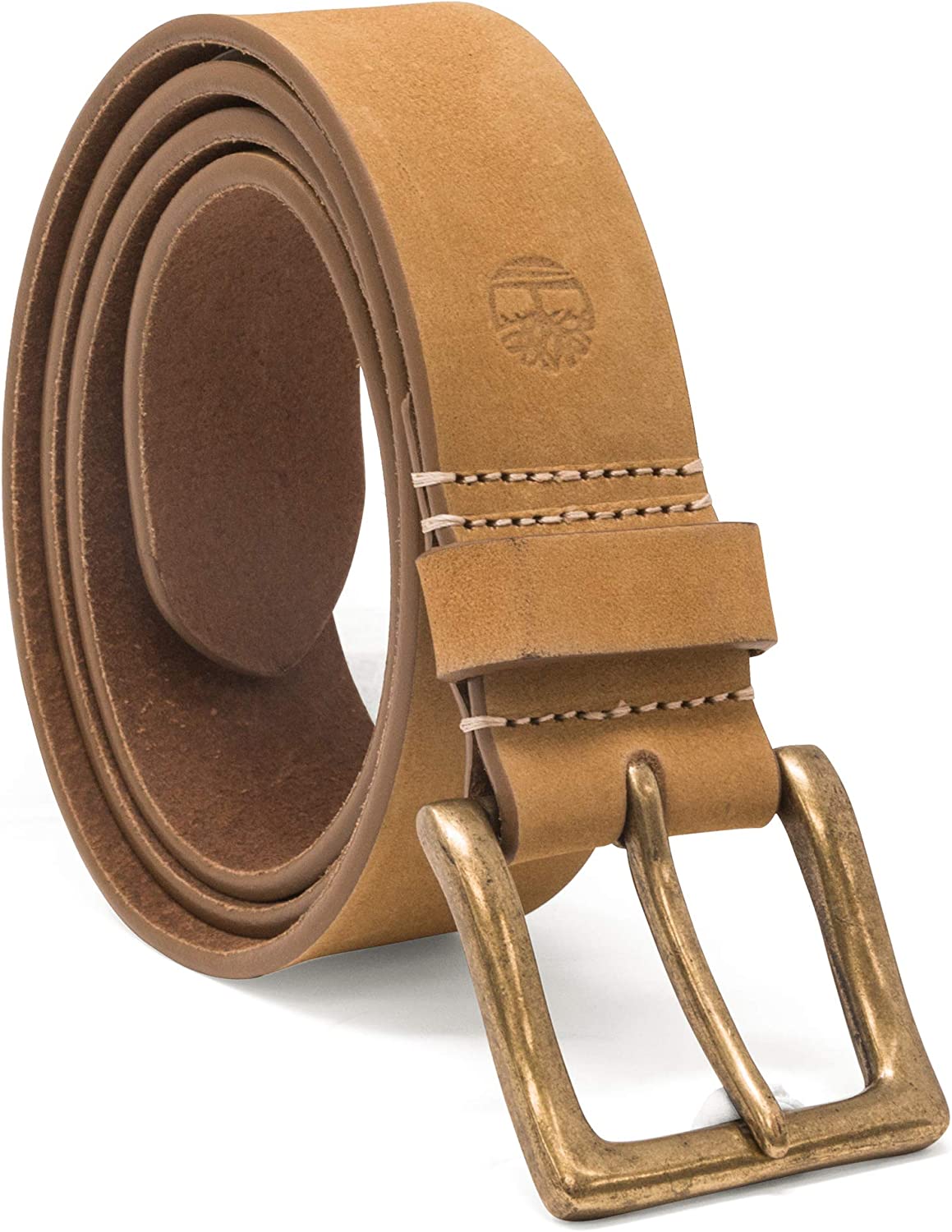 Timberland Men's 38 Mm Boot Leather Wheat Belt