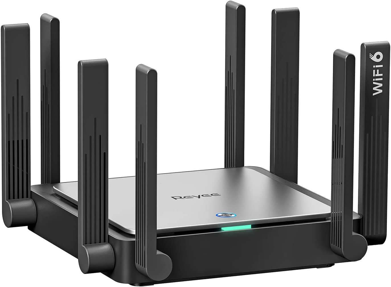 Reyee WiFi 6 Router AX3200 Wireless Router Internet Router, High Speed Smart Router with 8 Omnidirectional Antennas, Dual Band Gigabit Computer Router Mesh Support for Homes up to 3000 Sq. ft. - E5
