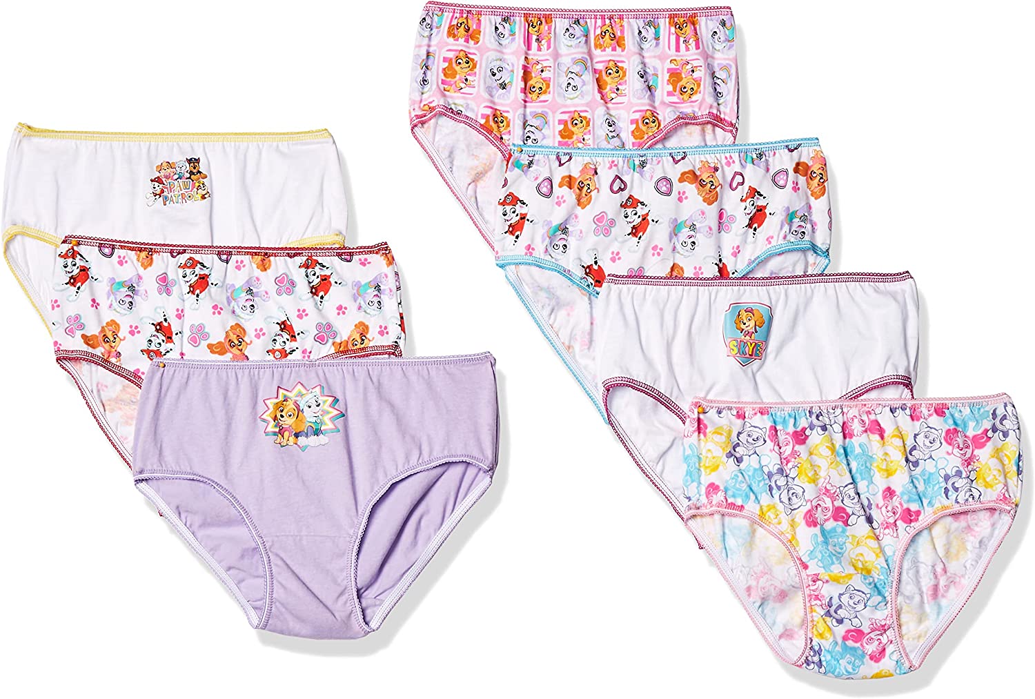 Paw Patrol Girls' Underwear Multipacks