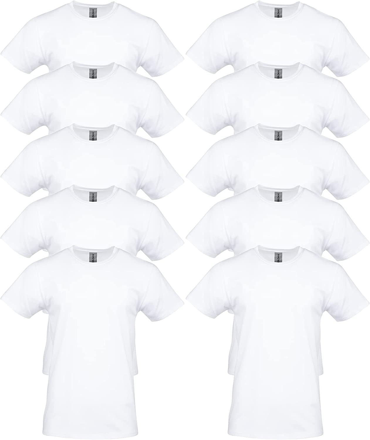 Gildan Men's Heavy Cotton T-Shirt, Style G5000, Multipack