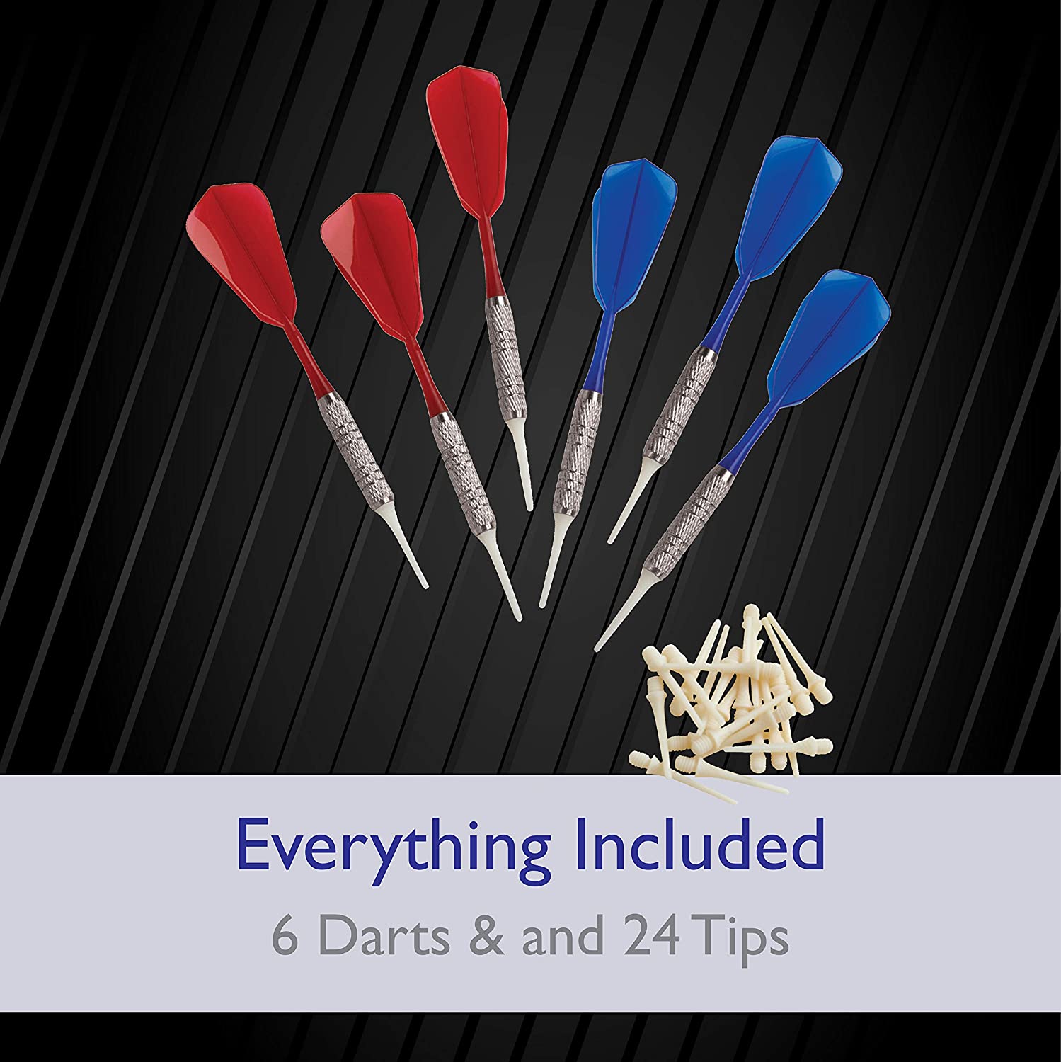 Fat Cat by GLD Products 727 Electronic Dartboard Value Size Over 15 Games and 132 Options Auto-Scoring Compact Display with Missed-Dart Throw Catch Ring Soft Tip Darts and Extra Points Battery Operate