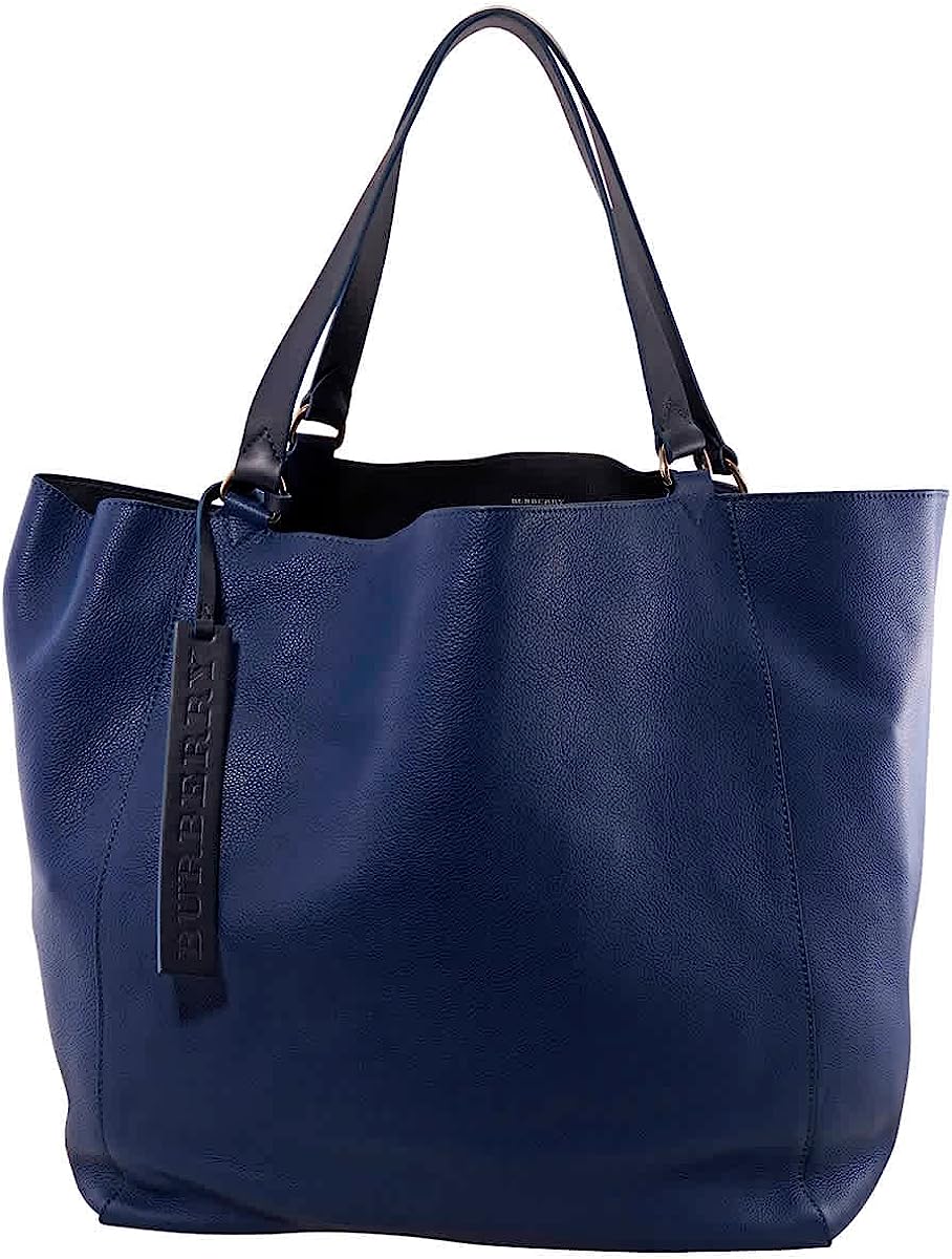 Burberry Bright Ultramarine Billings Leather Tote