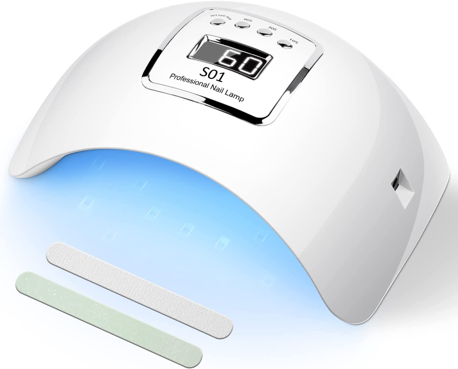 CICK UV LED Nail Lamp 72W UV Light for Nails with 4 Timers, Faster Nail dryers with Auto Senor, Nail Light for Professional Manicure Salon